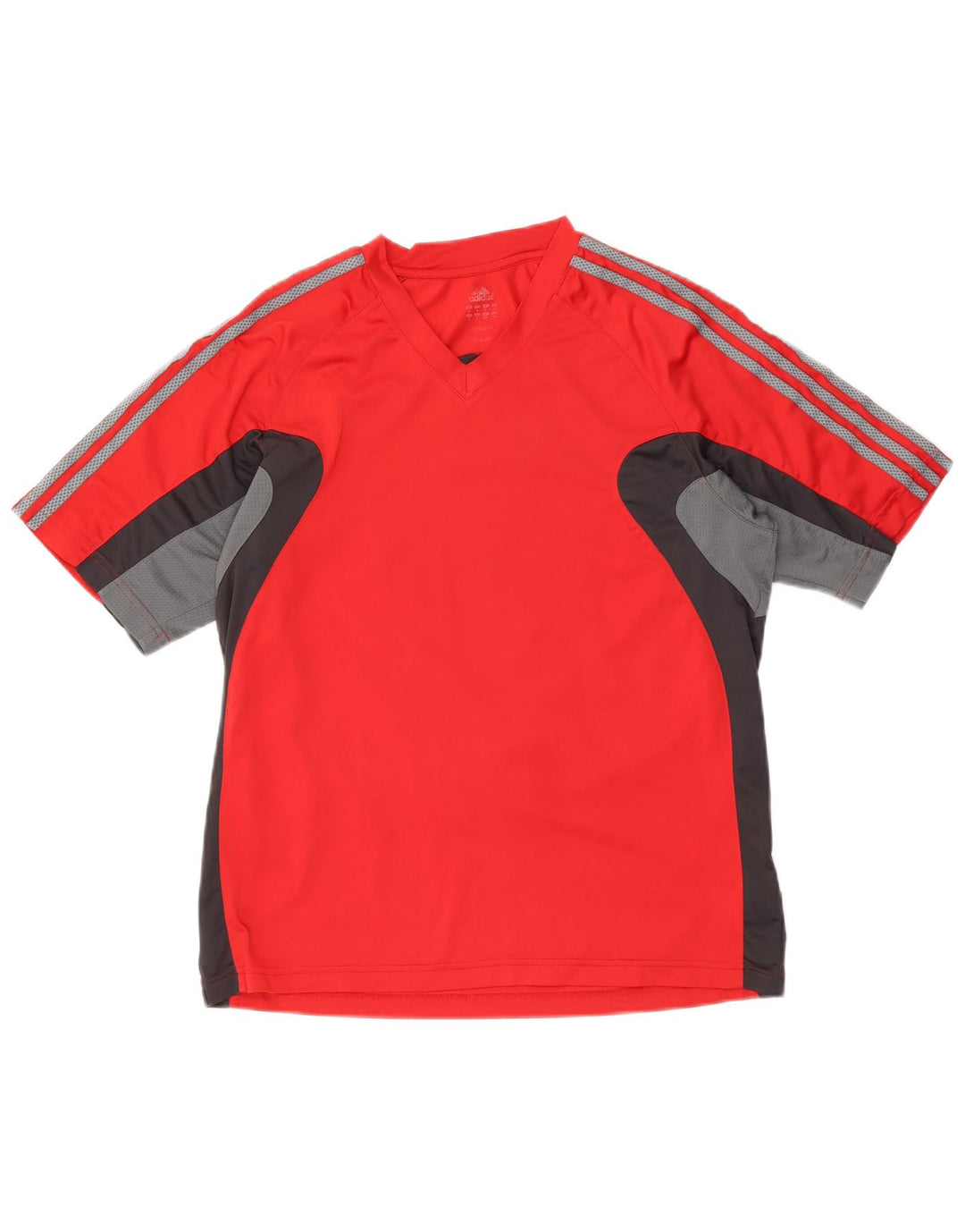 Tricou pentru bărbați Adidas Top mare, roșu, poliester color bloc