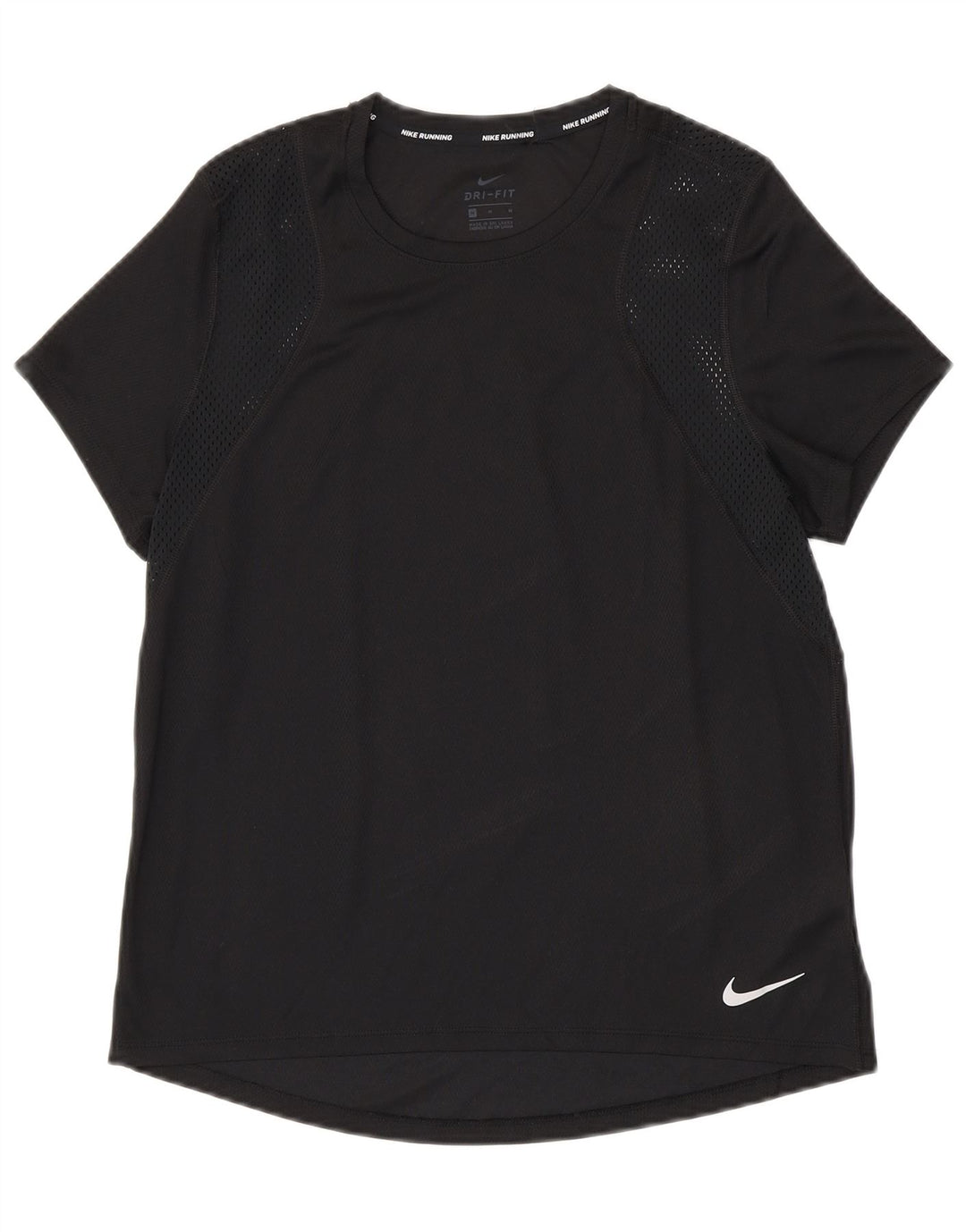 Tricou pentru femei Dri Fit NIKE Top UK 14 Poliester mediu negru