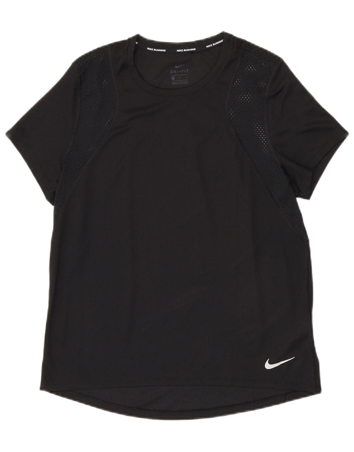 Tricou pentru femei Dri Fit NIKE Top UK 14 Poliester mediu negru