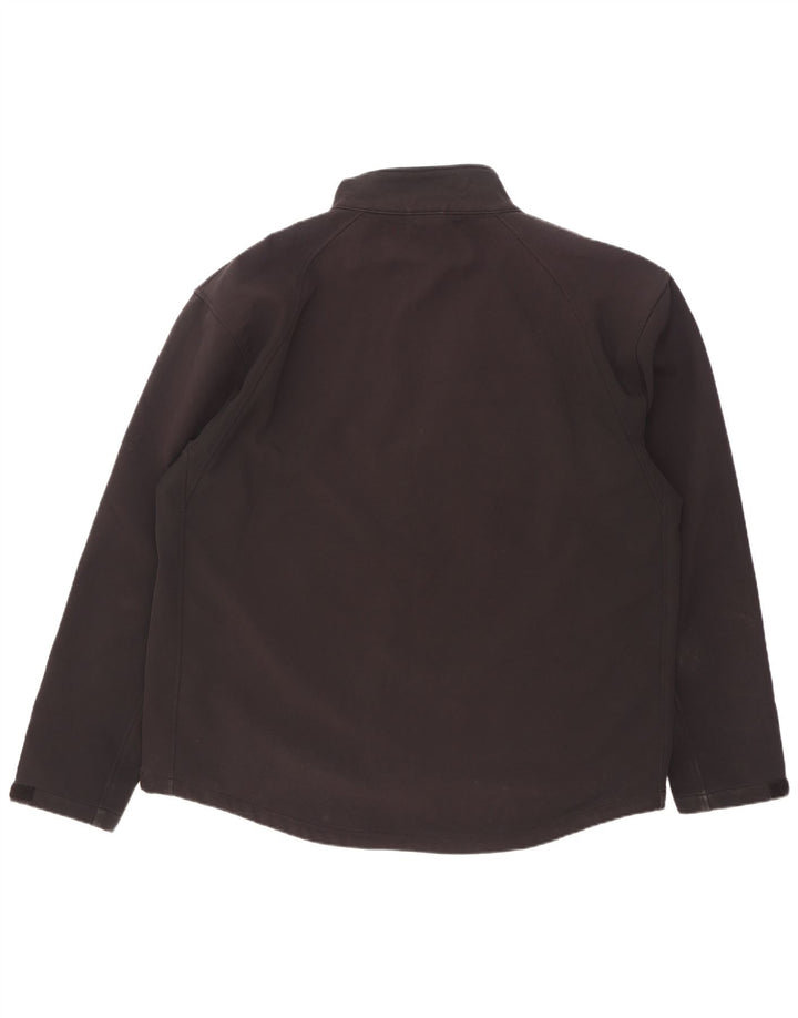Jachetă de vânt pentru bărbați Russell Athletic UK 46 3XL Poliester negru