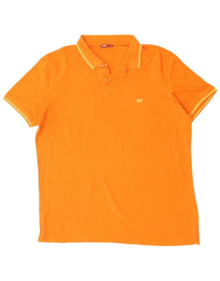 CARRERA Tricou Polo XL Portocaliu Bumbac
