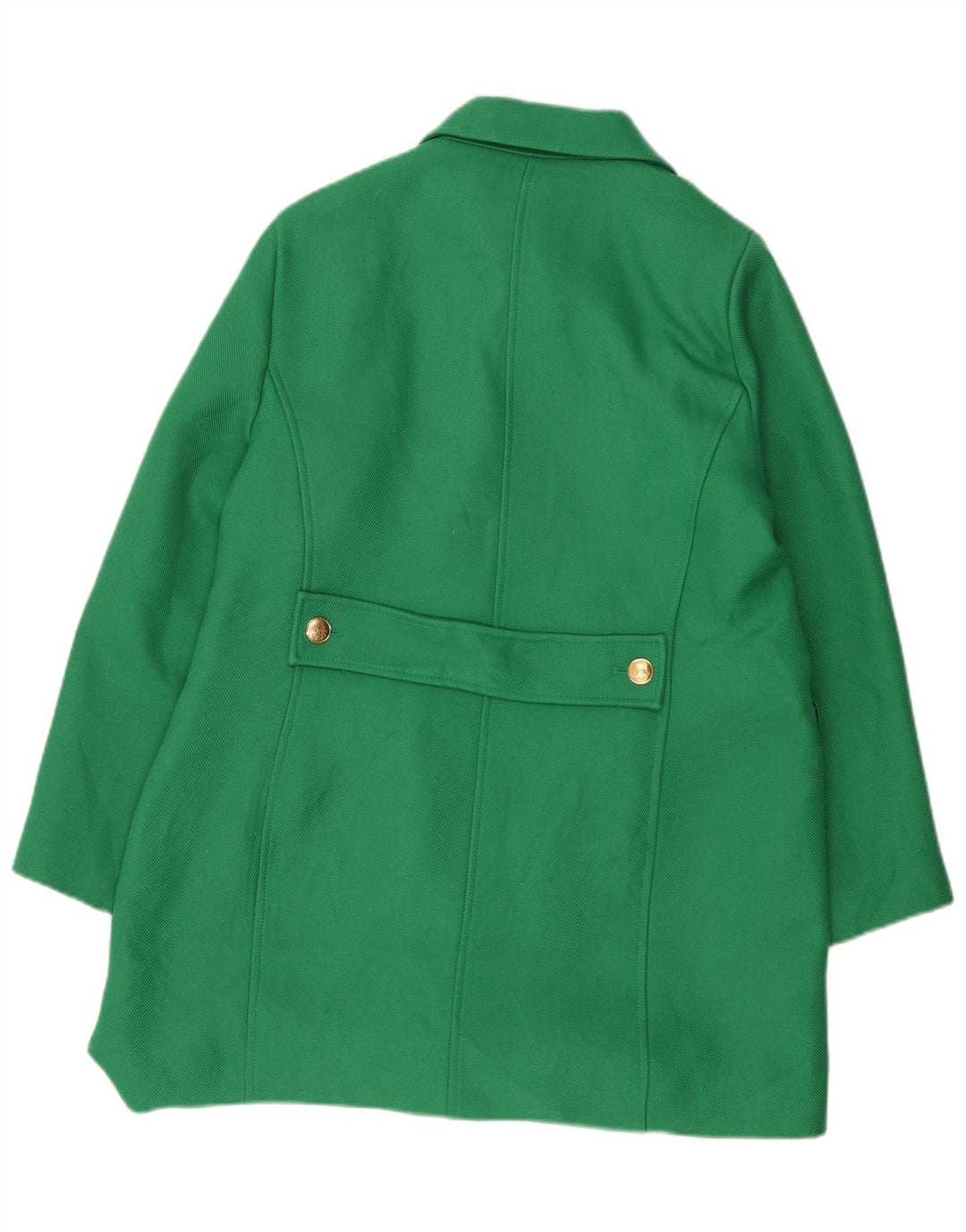 Palton dublu pentru femei Zara UK 18 XL Poliester verde