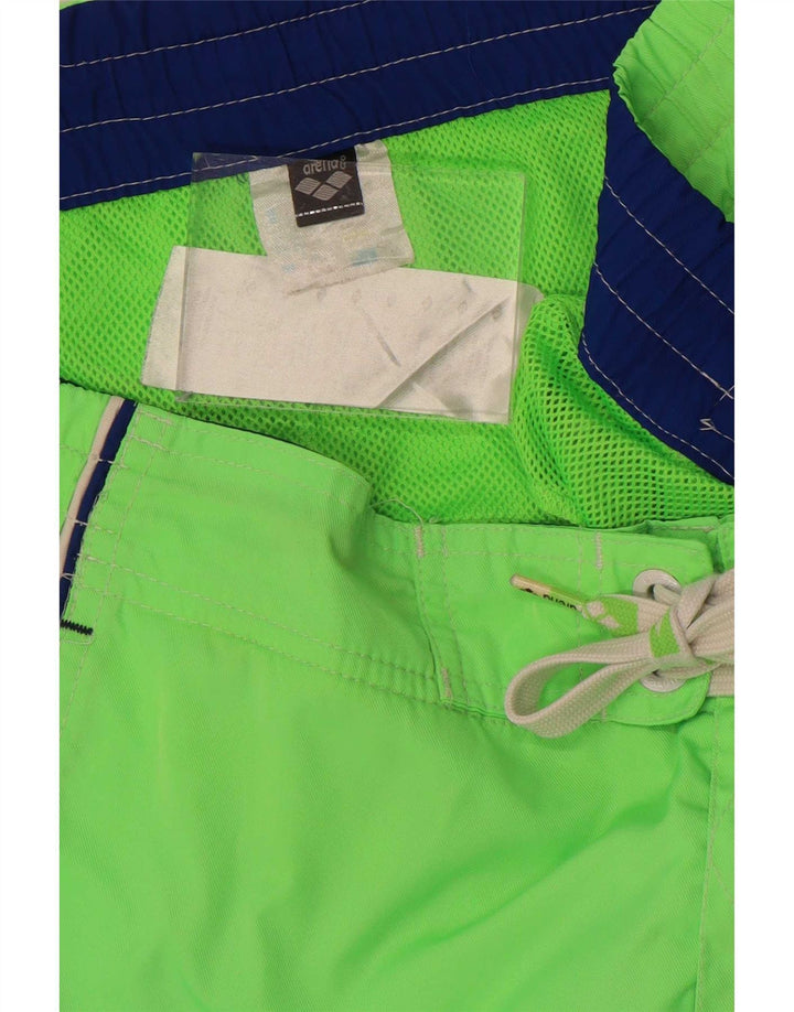 Pantaloni scurți de înot pentru bărbați Arena Poliester verde mediu