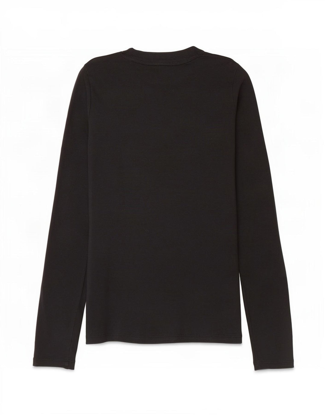 Top pentru femei Levi's cu mânecă lungă UK 10 mic, negru, bumbac