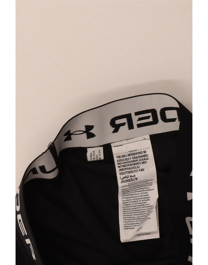 Leggings grafic pentru fete UNDER ARMOUR 9-10 ani Poliester negru mediu