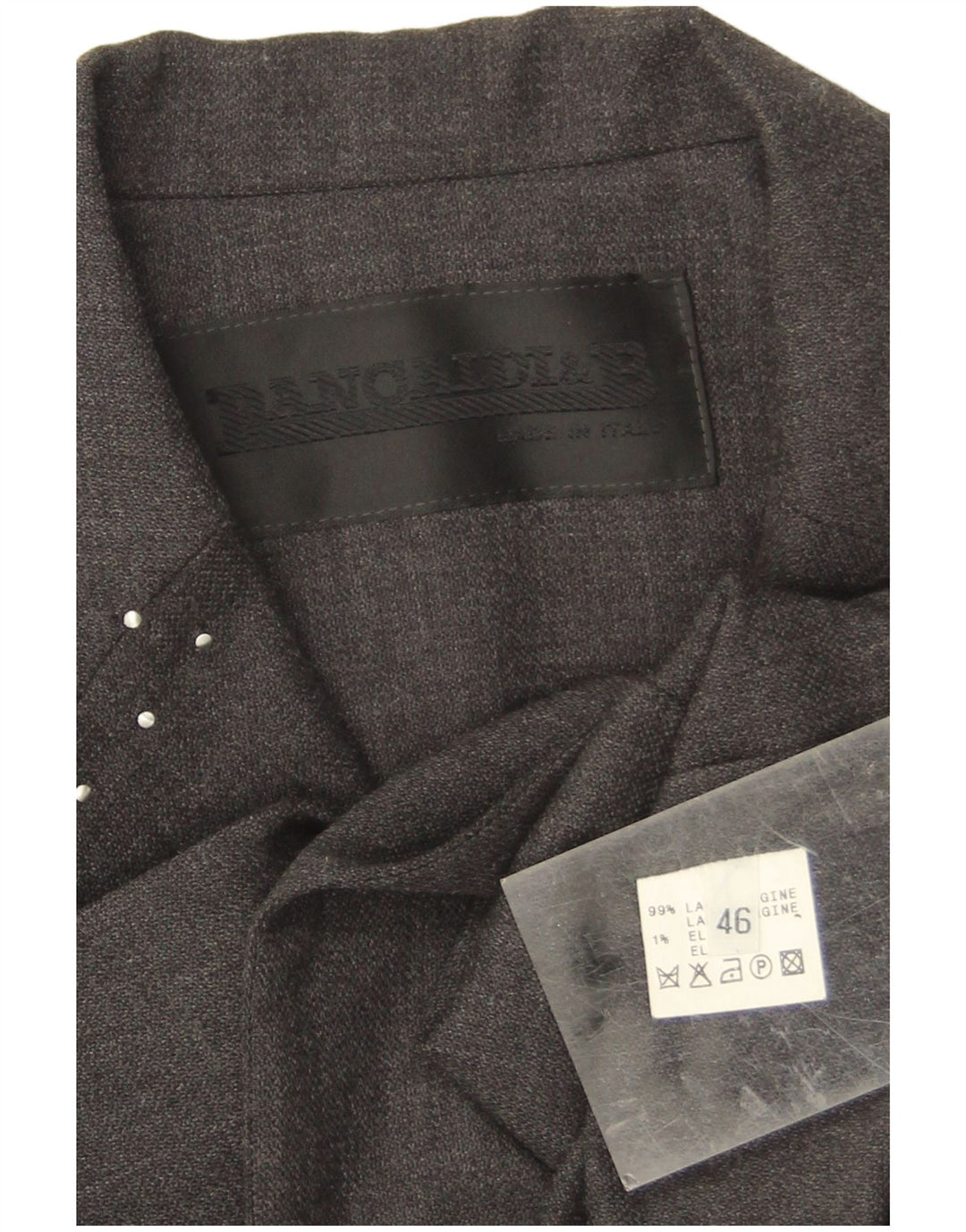 Jachetă Blazer pentru femei Pancaldi & B IT 46 mare, gri, lână virgină