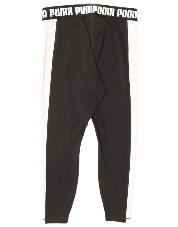 Leggings cu grafică Puma pentru femei UK 16 Sport mare din poliester negru