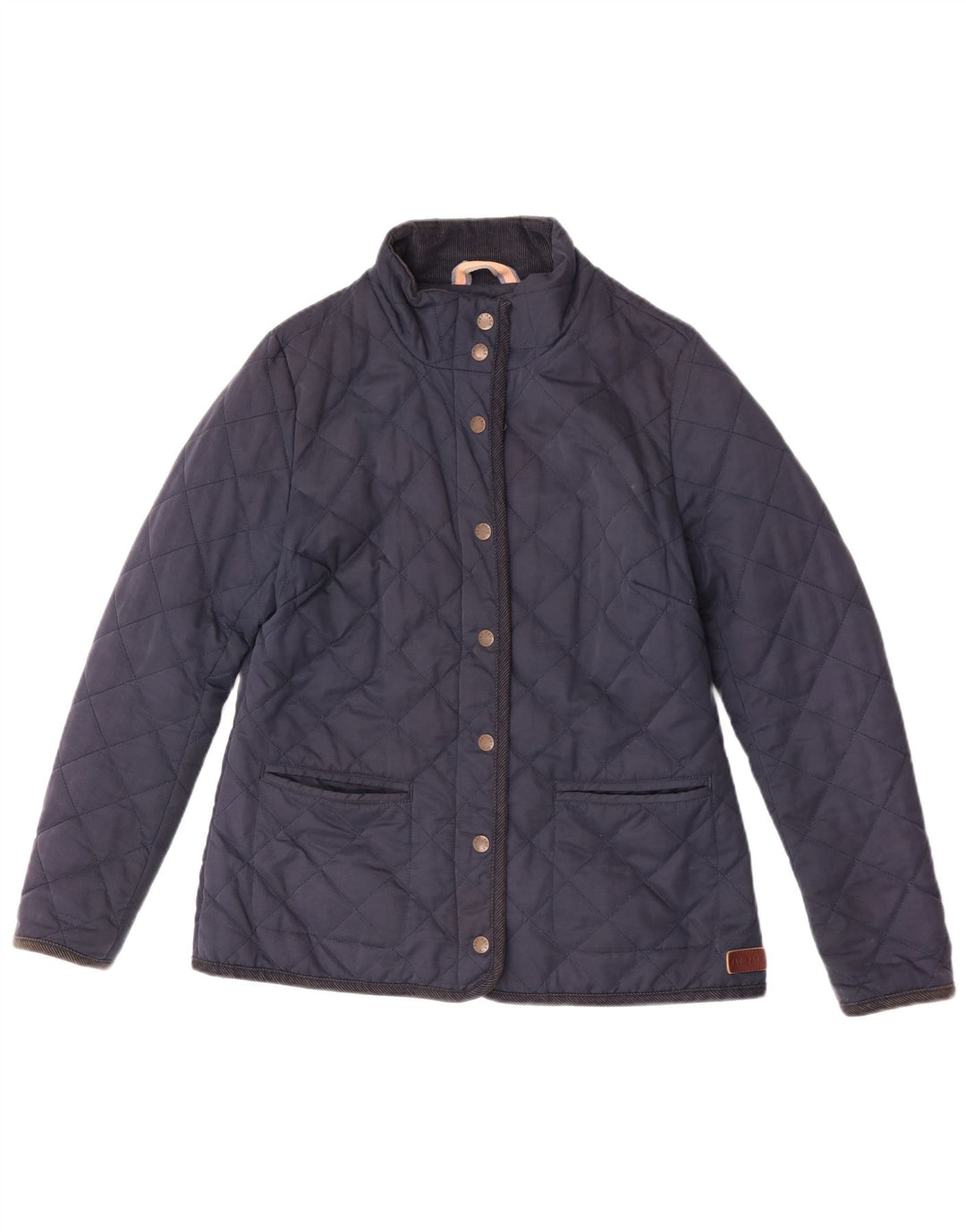 Jachetă matlasată pentru femei Fat Face UK 12 Medium Bleumarin Poliester