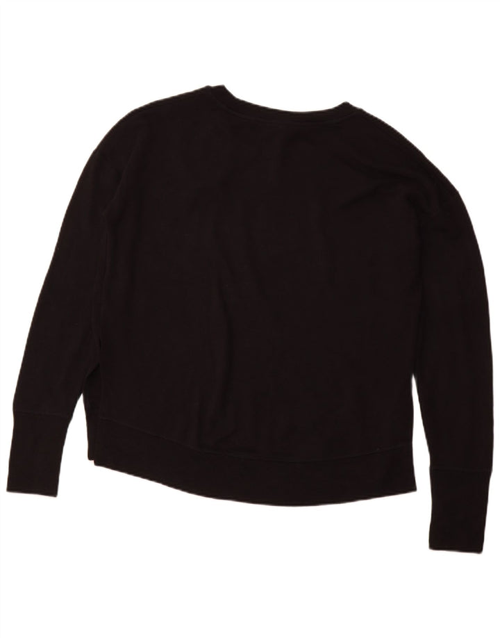 Pulover pentru femei ATHLETA, cu ajustare largă, uk 10 Small Black Modal