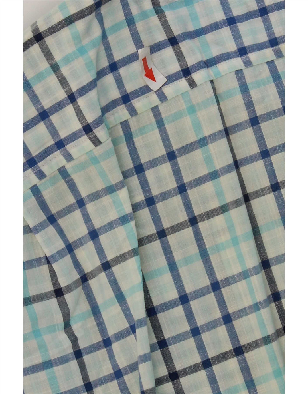 Cămașă pentru bărbați Nautica Classic Fit, bumbac cu carouri albastru mediu
