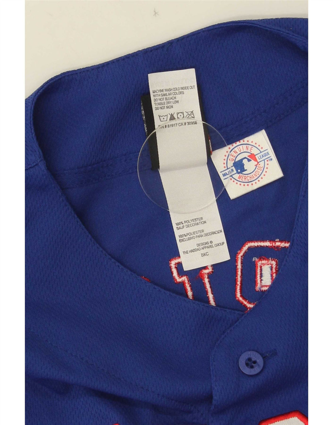 Tricou grafic Nike Băieți Rangers Top 13-14 ani XL Albastru Poliester