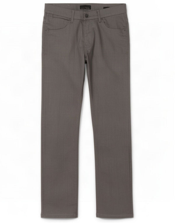 Zara Pantaloni casual drepti pentru bărbați EU 40 Medium W31 L32 Bumbac gri