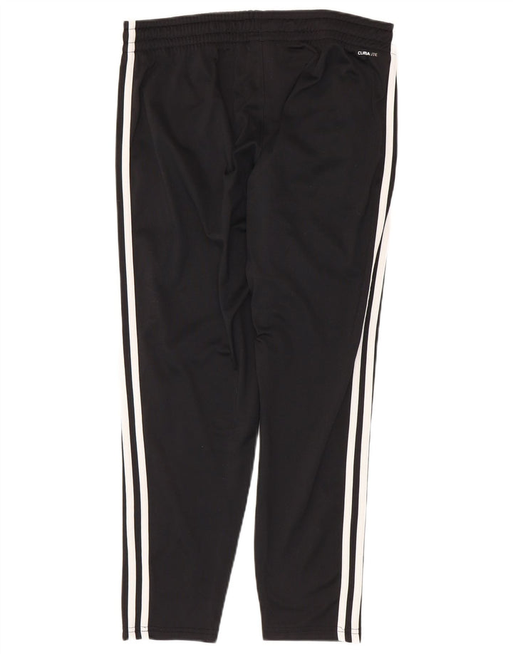 Pantaloni de trening Climalite pentru femei ADIDAS UK 12 Poliester mediu negru