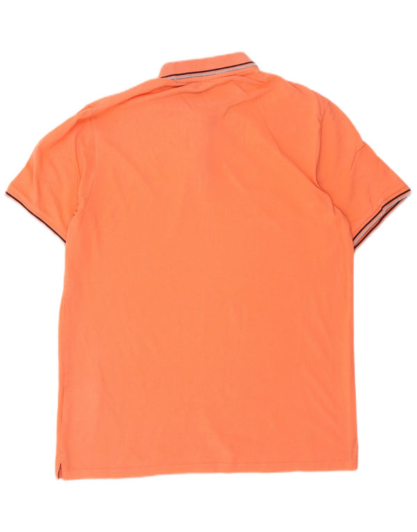 Champion Mens Polo Shirt 2XL Orange Cotton