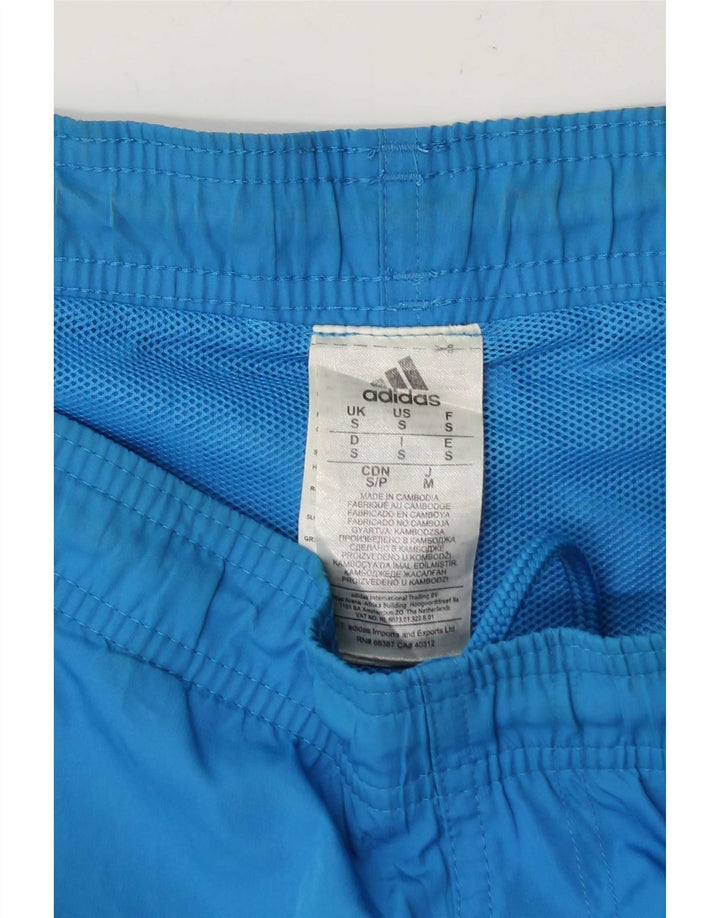 Pantaloni scurți sport pentru bărbați Adidas Mic, albastru, poliester