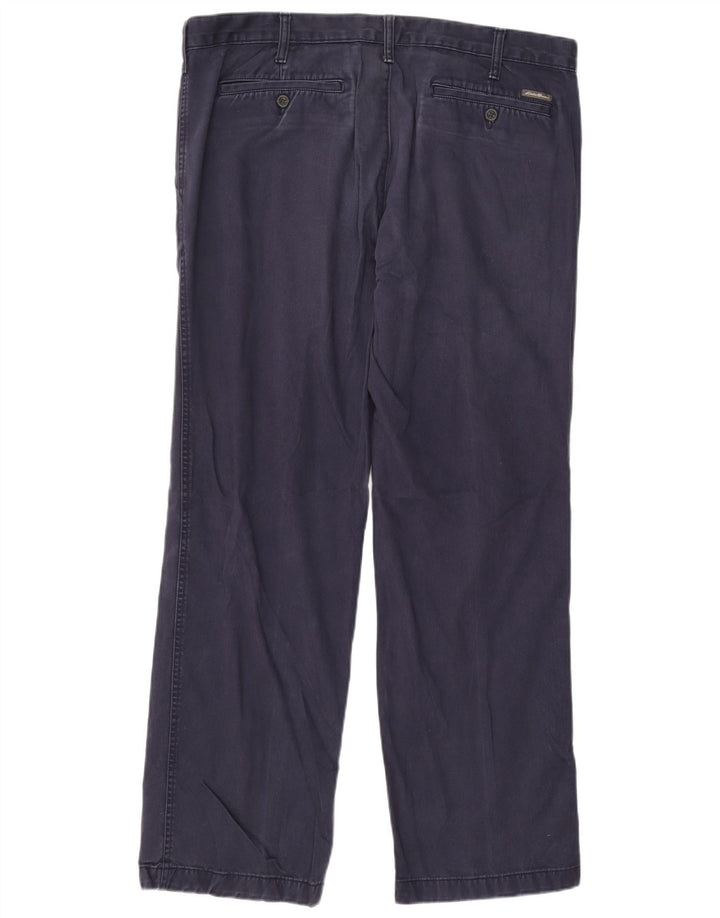 Pantaloni chino drepți pentru bărbați EDDIE BAUER L38 L32 bleumarin