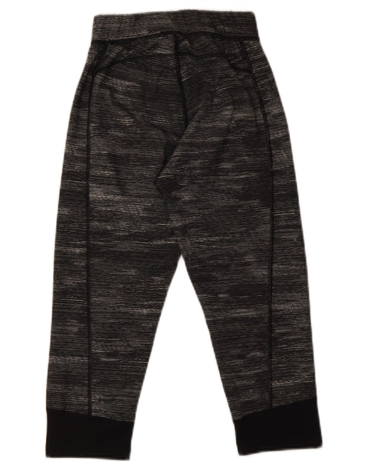 Leggings Capri ADIDAS pentru femei UK 8 mici, gri, bloc de culoare