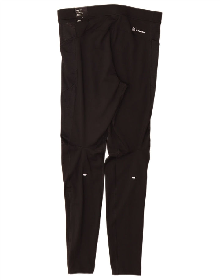 Leggings Aeroready pentru femei Adidas UK 12 Poliester mediu negru