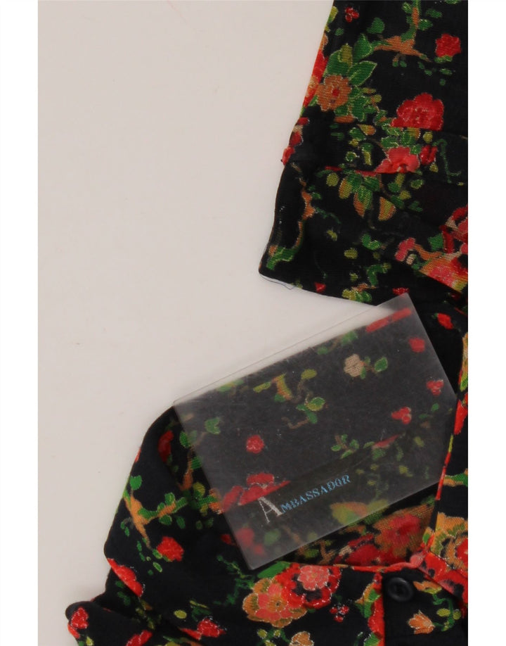 Cămașă pentru femei AMBASSADOR UK 10 Mic Bleumarin Floral