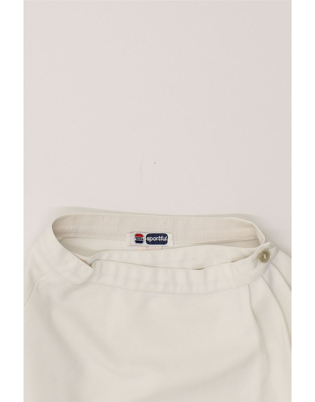 SPORTFUL Womens Mini Skirt W22 2XS White Vintage Sportful and Second-Hand Sportful from Messina Hembry 