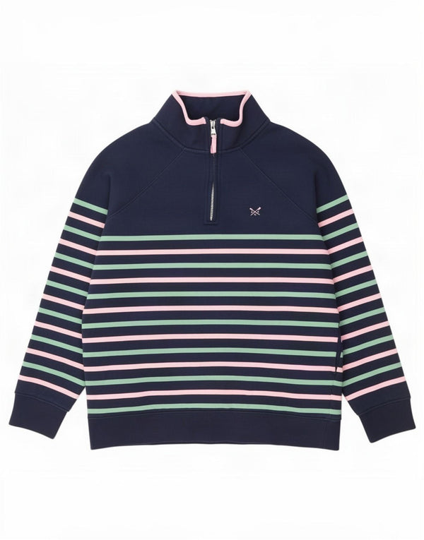 Crew Clothing Hanorac supradimensionat pentru femei Pulover UK 8 Mic Bleumarin