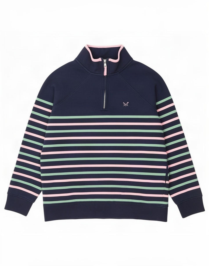 Crew Clothing Hanorac supradimensionat pentru femei Pulover UK 8 Mic Bleumarin