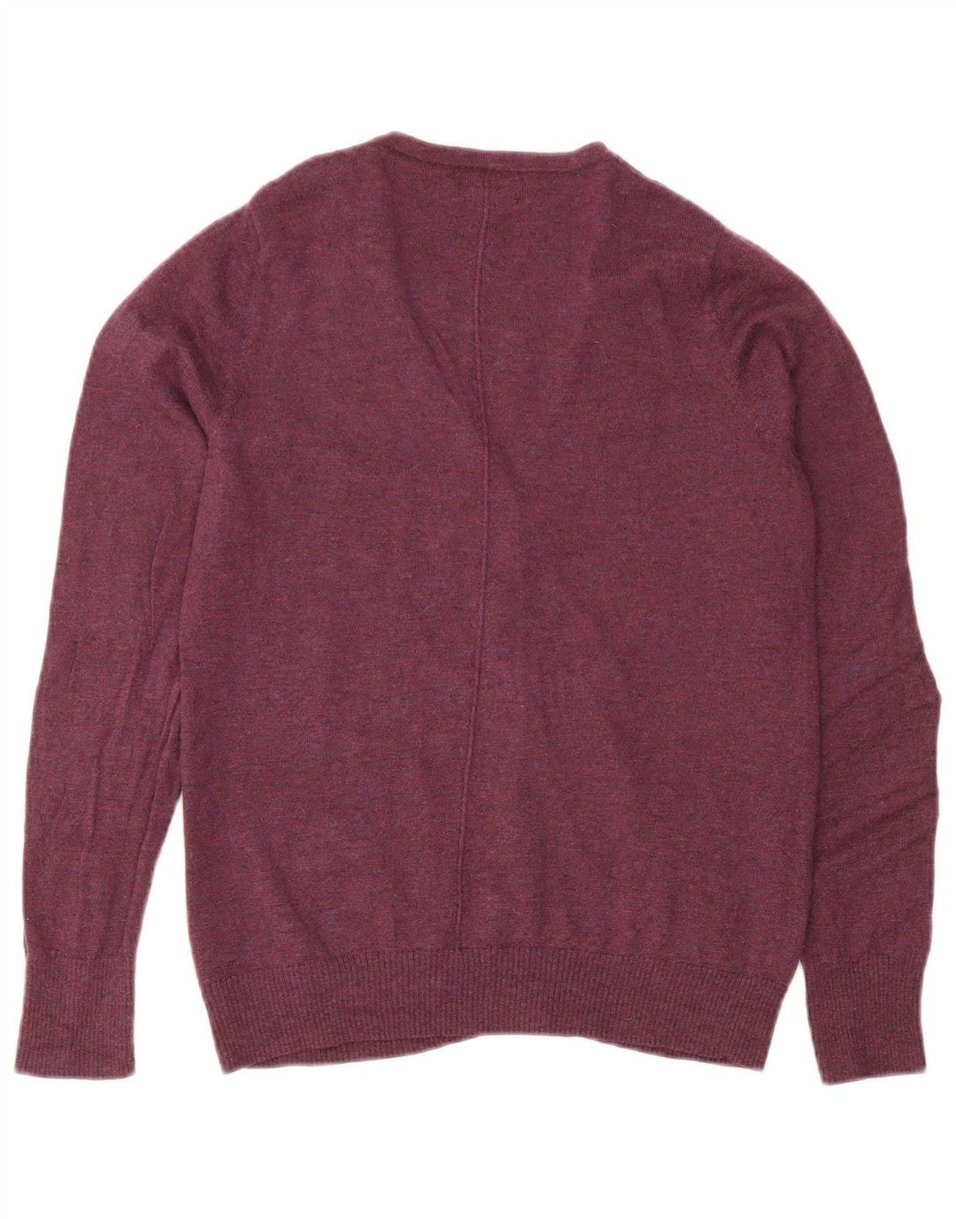Pulover cardigan pentru femei Fat Face UK 12 Medium Burgundy Lână