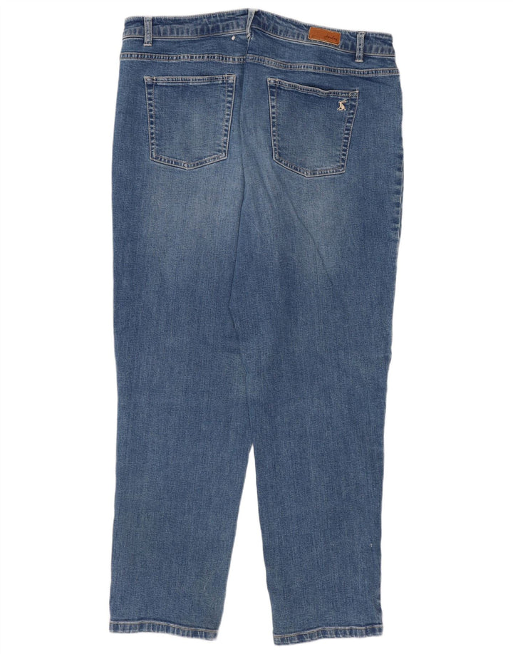 Blugi Joules Girlfriend Slim W36 L28 Bumbac Albastru