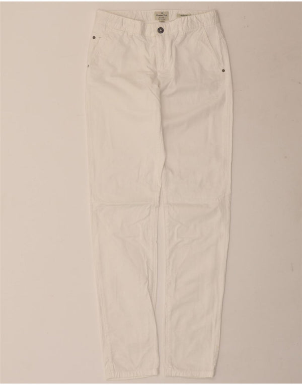 Massimo Dutti Pantaloni Chino pentru fete, 13-14 ani W28 L32, alb