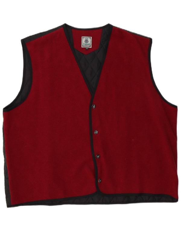 Gilet pentru bărbați Club Damingo UK 44 2XL, roșu, bloc de culoare