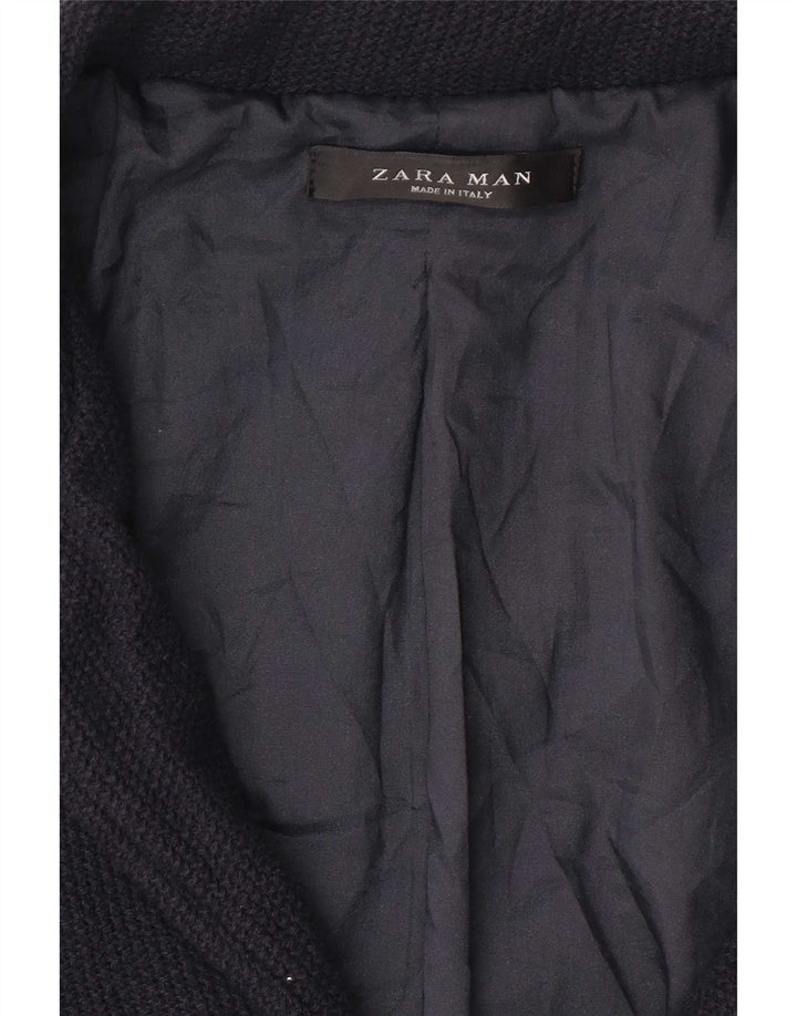Zara Pardesiu pentru bărbați UK 36 Small Bleumarin