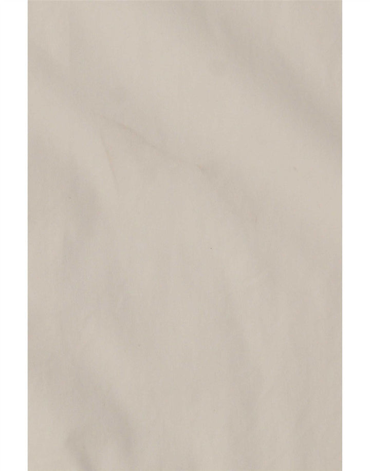 Cămașă pentru bărbați Zara Slim Fit Lyocell, albă, mare