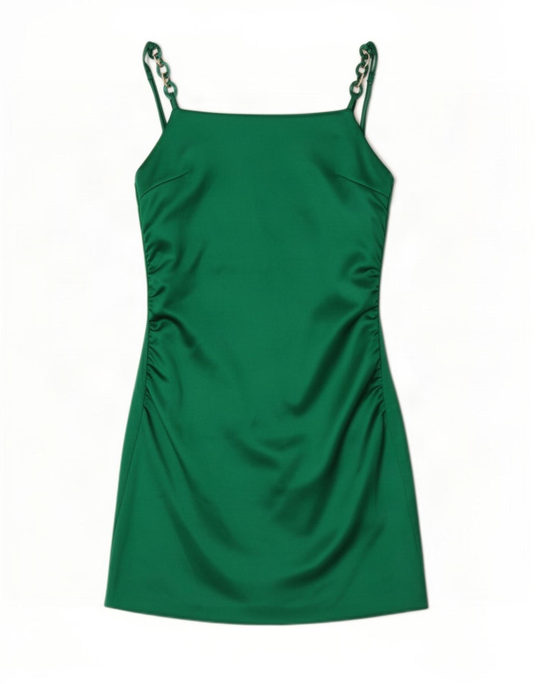 Rochie slip pentru femei Zara UK 8 Small Green Poliester