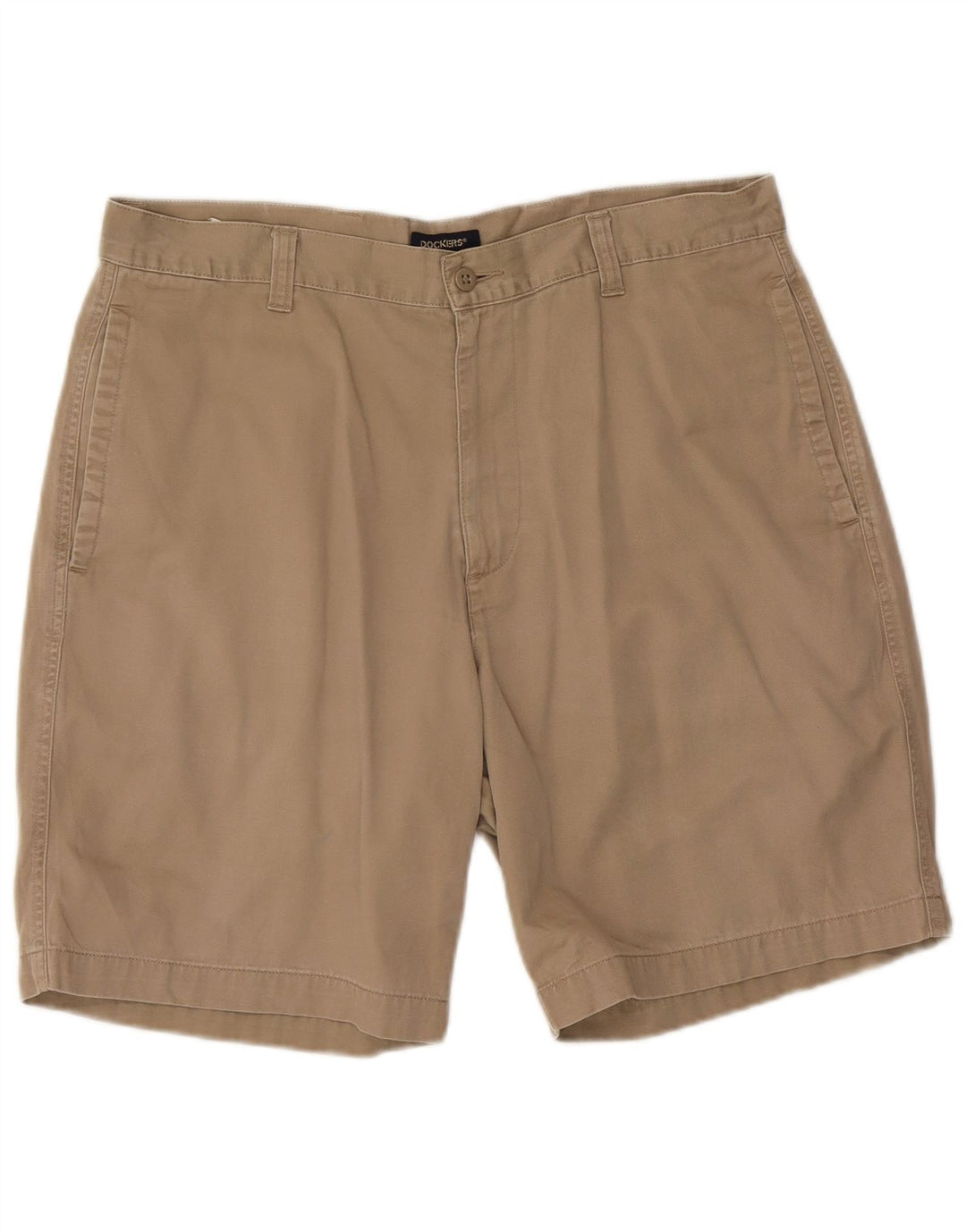 Pantaloni scurți chino pentru bărbați Dockers Khakis W36, mari, bej, bumbac