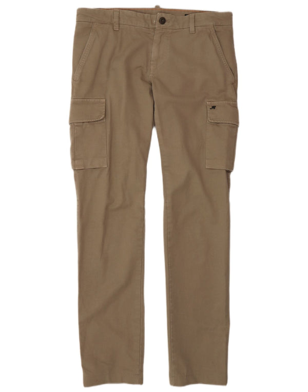 Pantaloni cargo subțiri pentru femei Mason's IT 46 Large W32 L32 Bej Bumbac