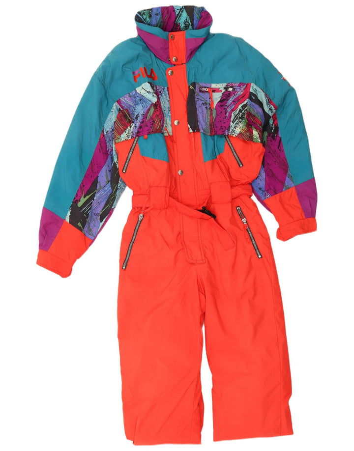 Salopetă de schi Fila pentru bărbați IT 48 Medium Red Colorblock Poliamidă