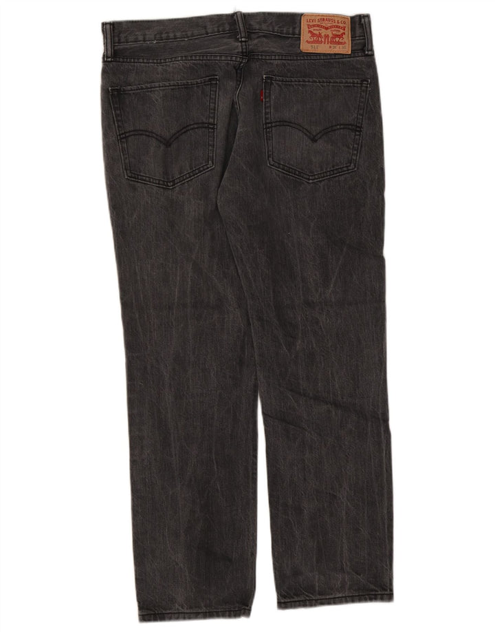 Blugi Levi's 511 Slim pentru bărbați W36 L28 bumbac gri
