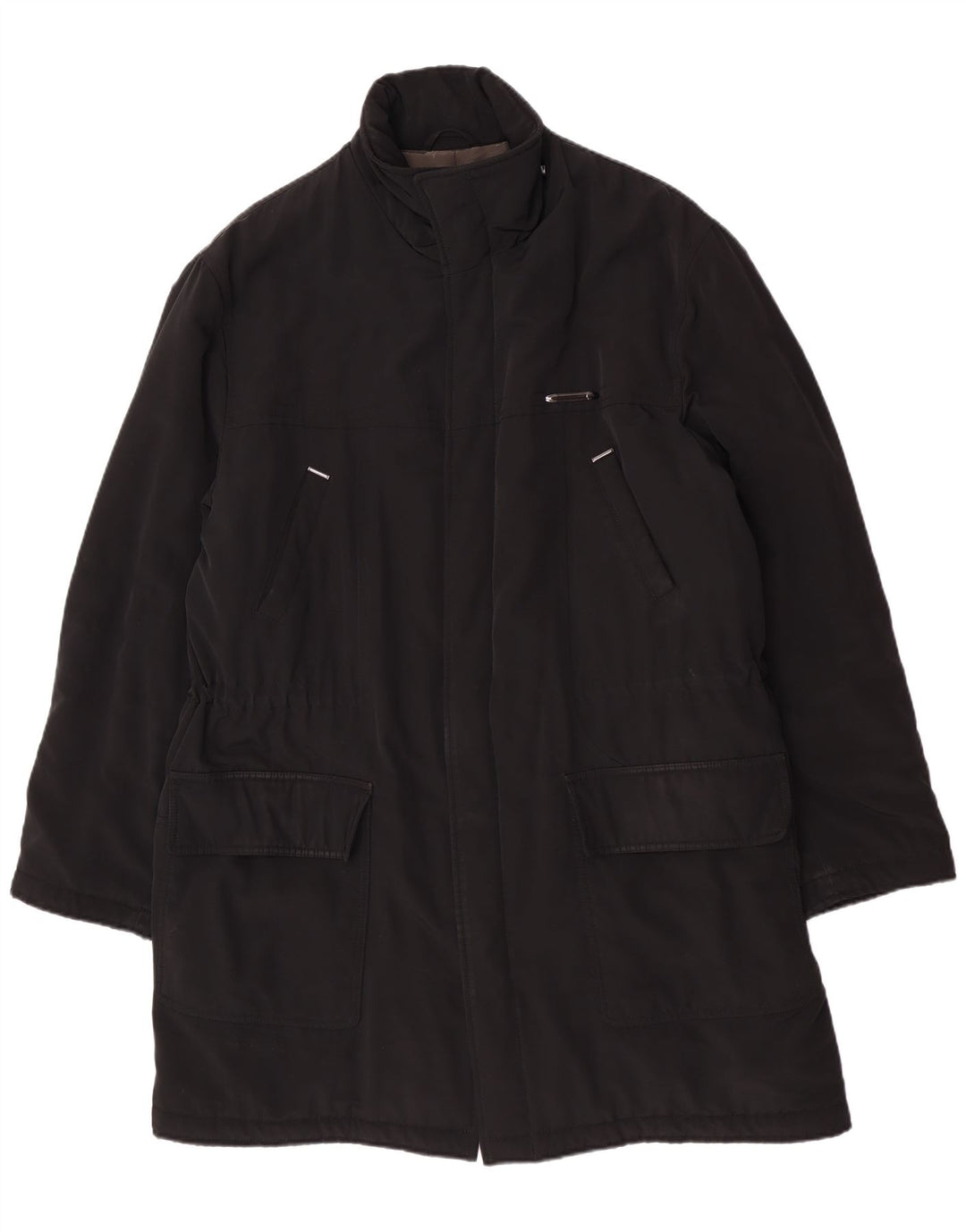 Palton Piero Guidi pentru bărbați UK 42 XL poliester negru