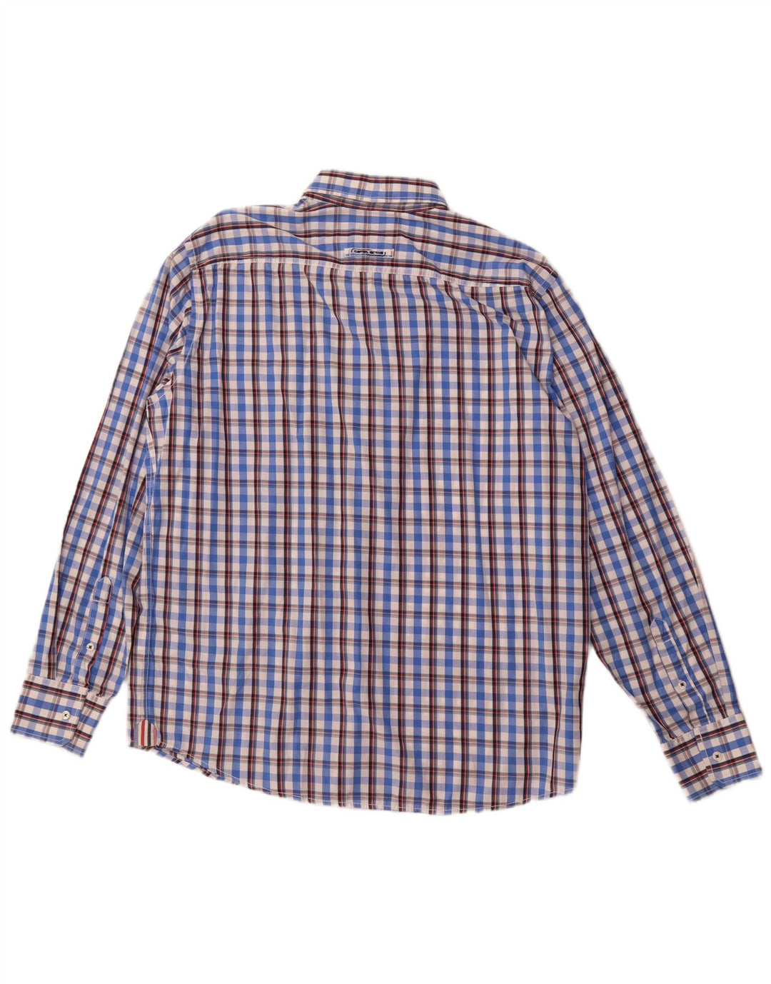Cămașă pentru bărbați CAMEL ACTIVE XL Blue Check Bumbac