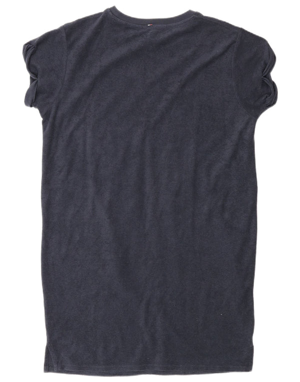 Rochie tricou Tommy Hilfiger pentru femei, cu ajustare largi, UK 12 Medium Bleumarin