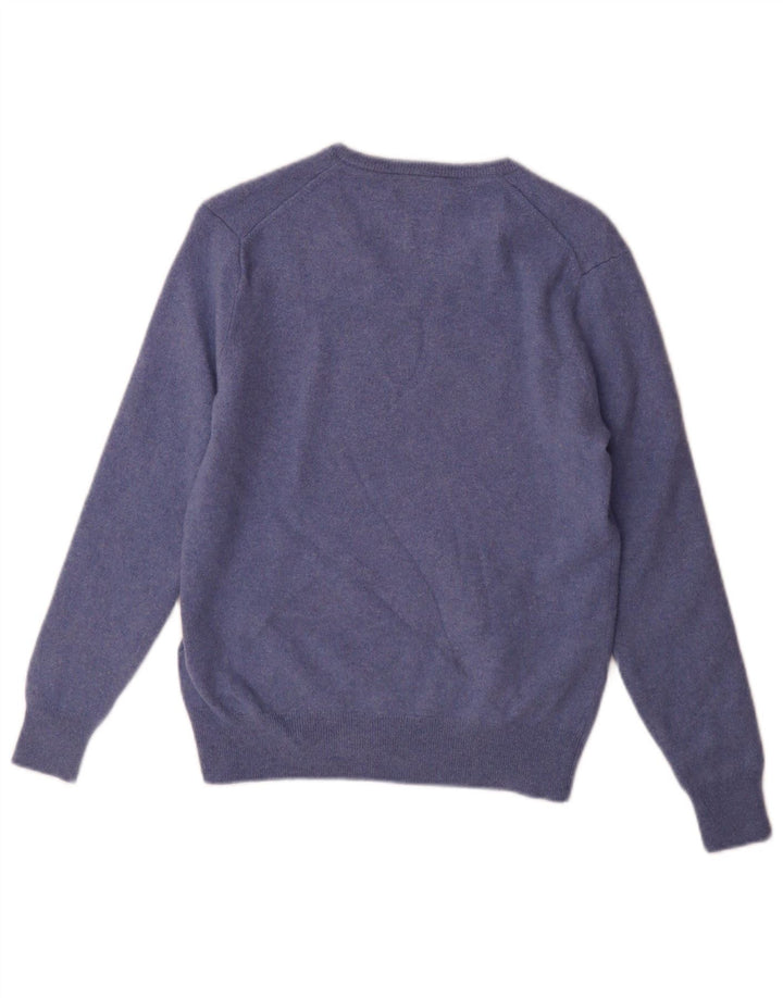 Pulover pentru bărbați Polo Ralph Lauren, lână albastră mică