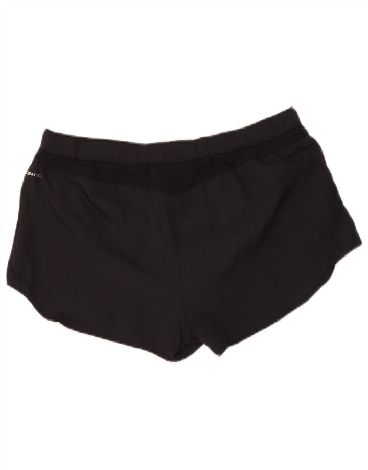 Pantaloni scurți sport Supernova ADIDAS pentru femei UK 12 Poliester mediu negru