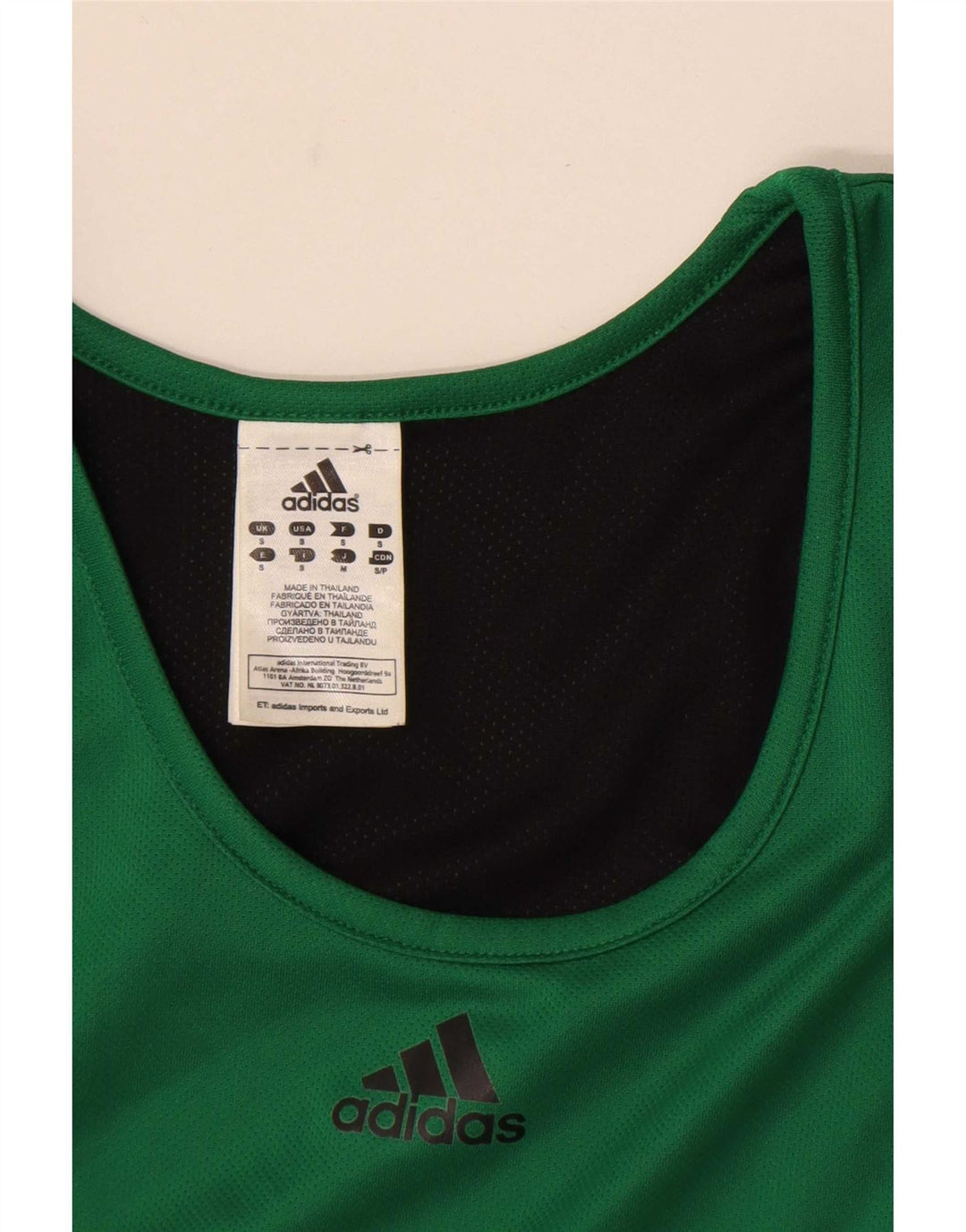 Vestă pentru bărbați Adidas Top Mic Verde Poliester