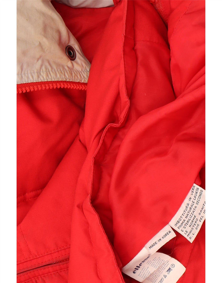 Jachetă căptușită pentru bărbați Ellesse UK 42 XL bumbac roșu