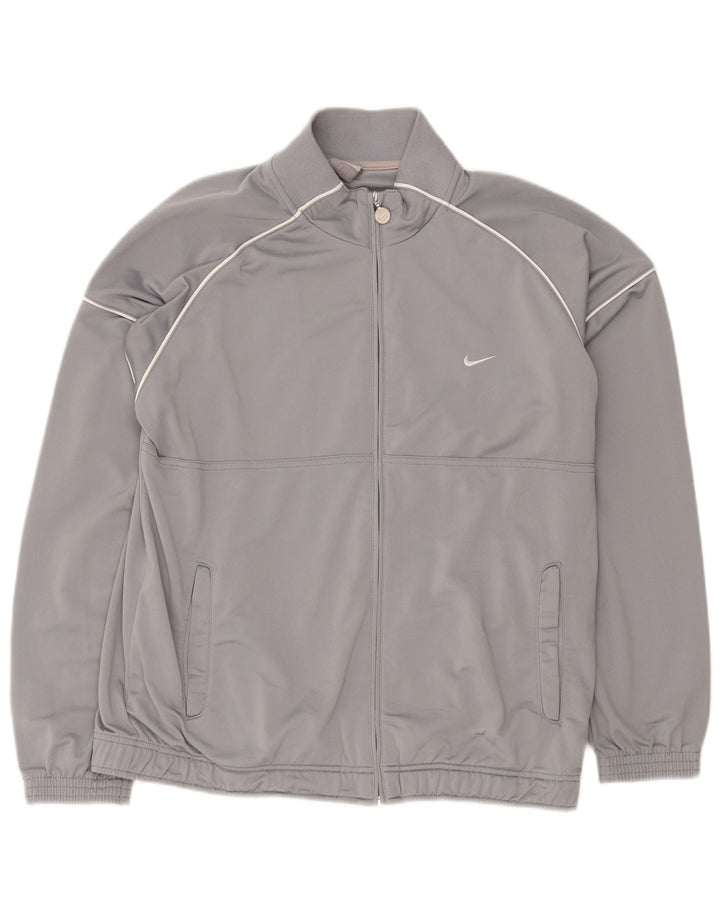 Jachetă de trening pentru bărbați Nike Marea Britanie 41/43 Poliester mare gri