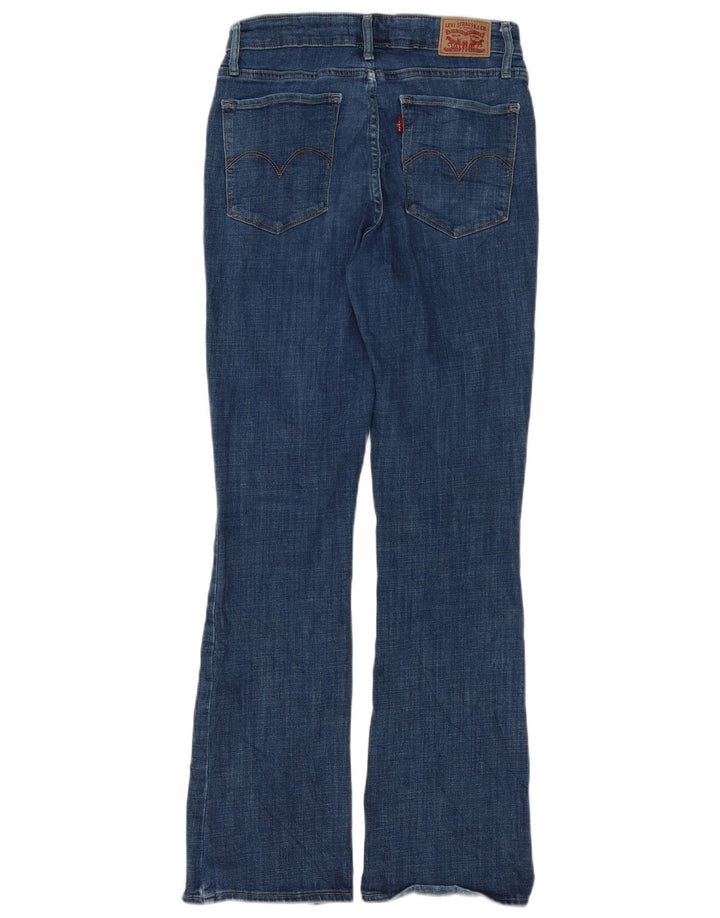 Blugi Levi's 725, cu talie înaltă, pentru femei, L30 L32, bumbac albastru