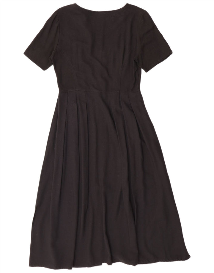 TREND Rochie Maxi pentru femei UK 10 Small Black Viscose