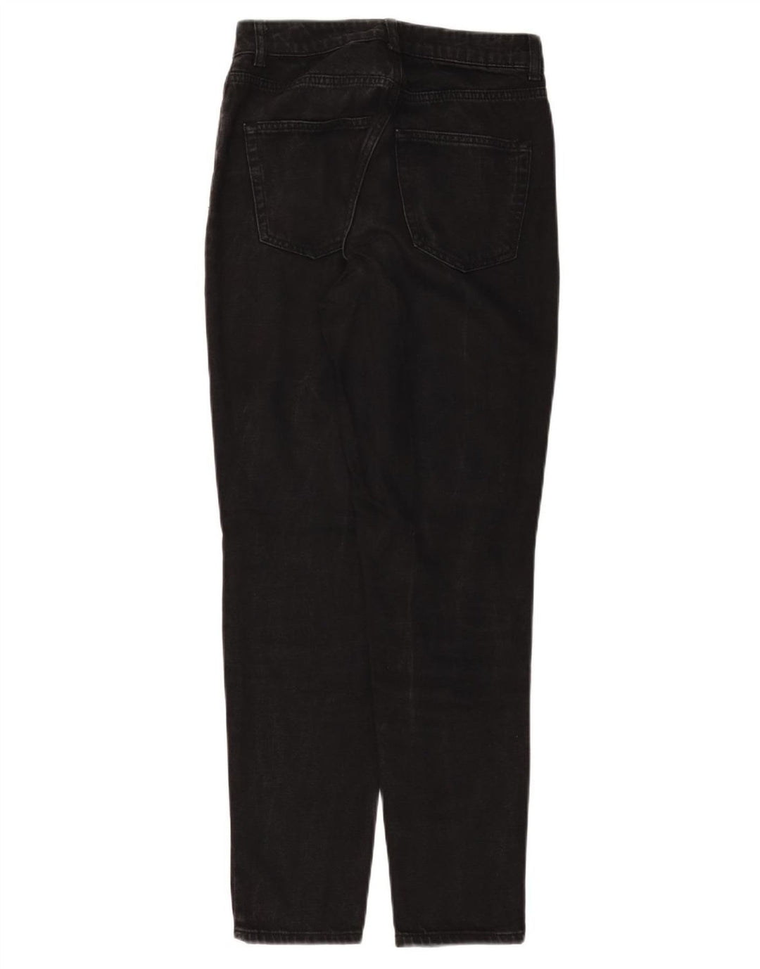 TOPSHOP Blugi Mom Tapered pentru femei W25 L29 bumbac negru