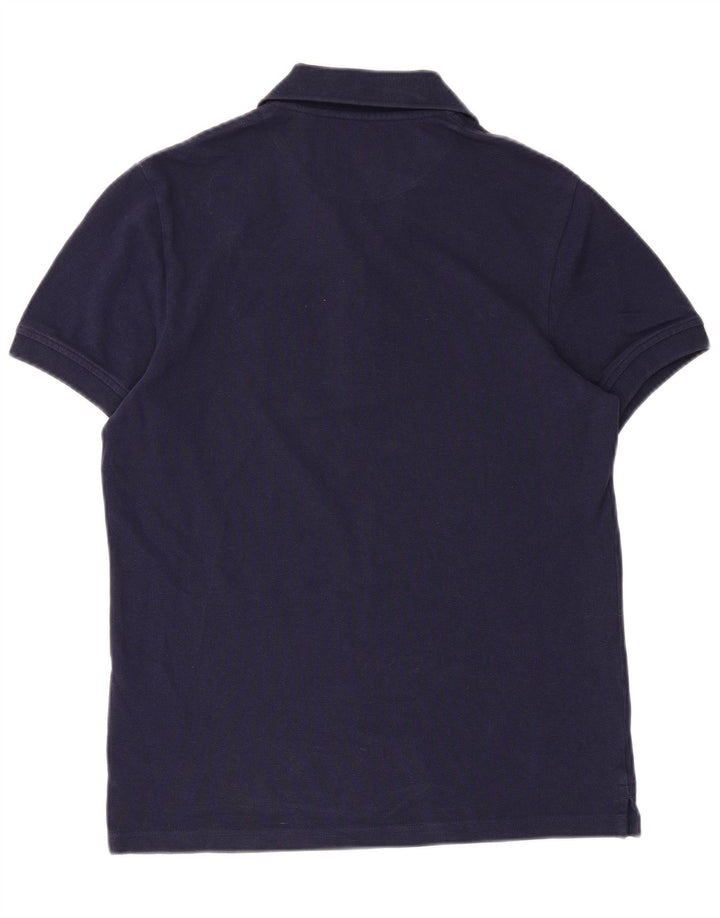 Tricou polo pentru bărbați Lyle & Scott, bumbac bleumarin mic