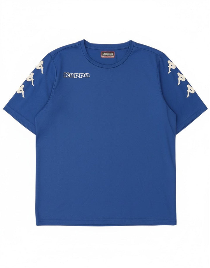 Tricou grafic pentru bărbați Kappa Top Medium Blue Poliester